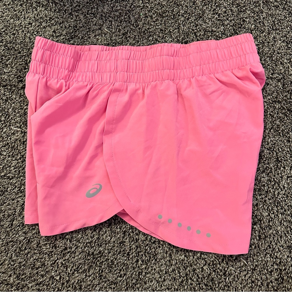 Asics Pink Unlined Shorts Size Small